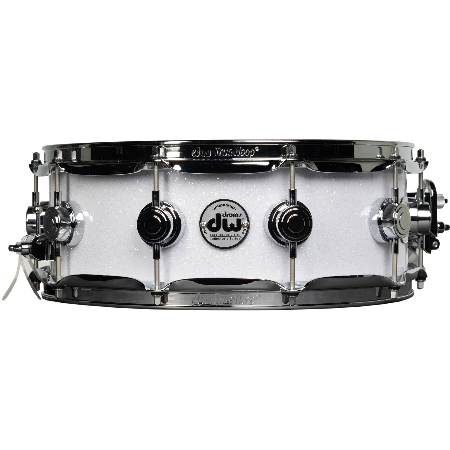Drum Workshop Collectors Series 5x14 Snare Drum - White Glass