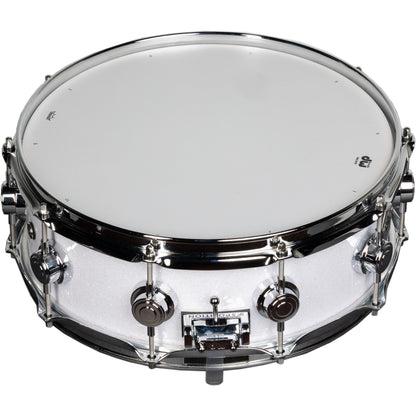 Drum Workshop Collectors Series 5x14 Snare Drum - White Glass