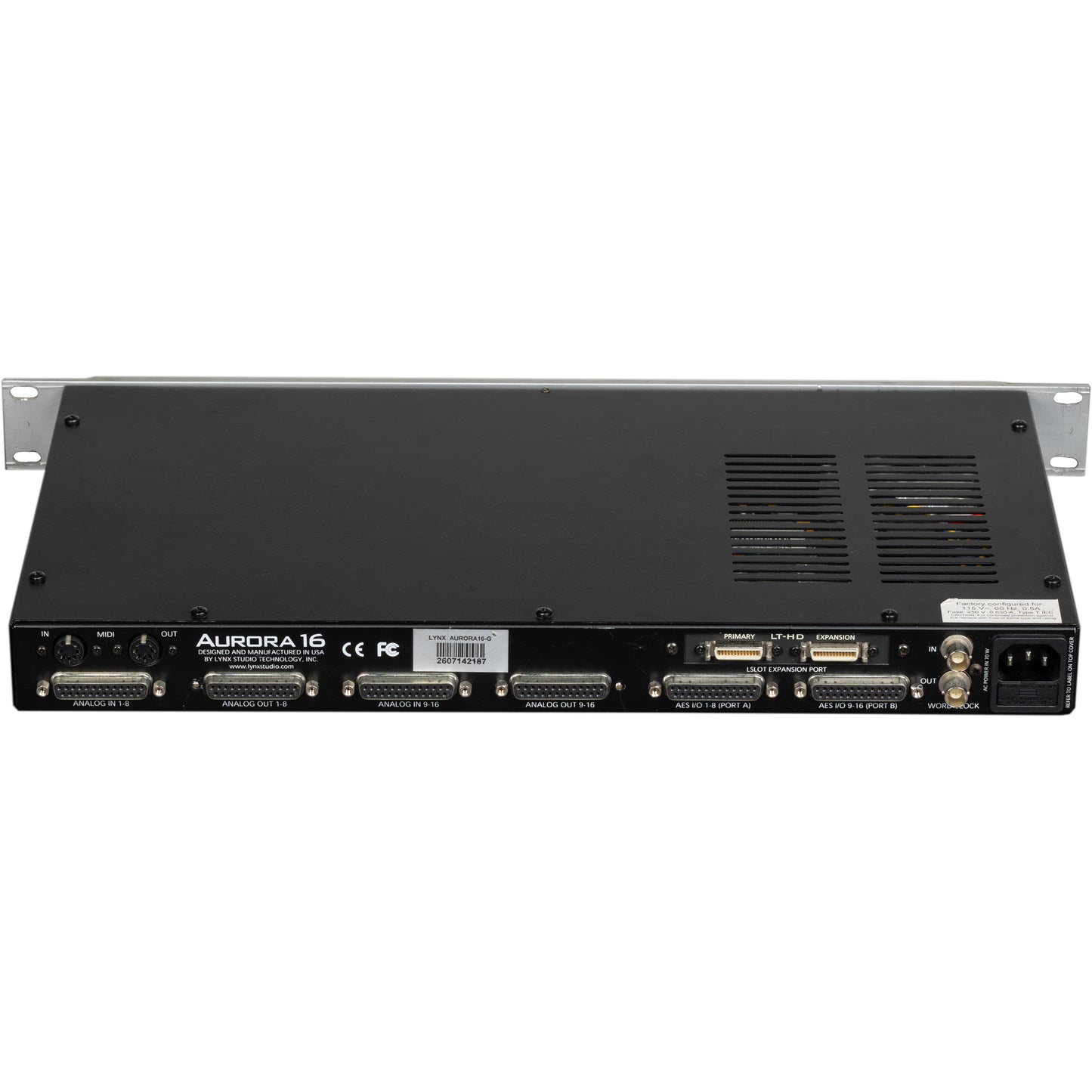 Lynx Studio Technology Aurora 16 with HD Card