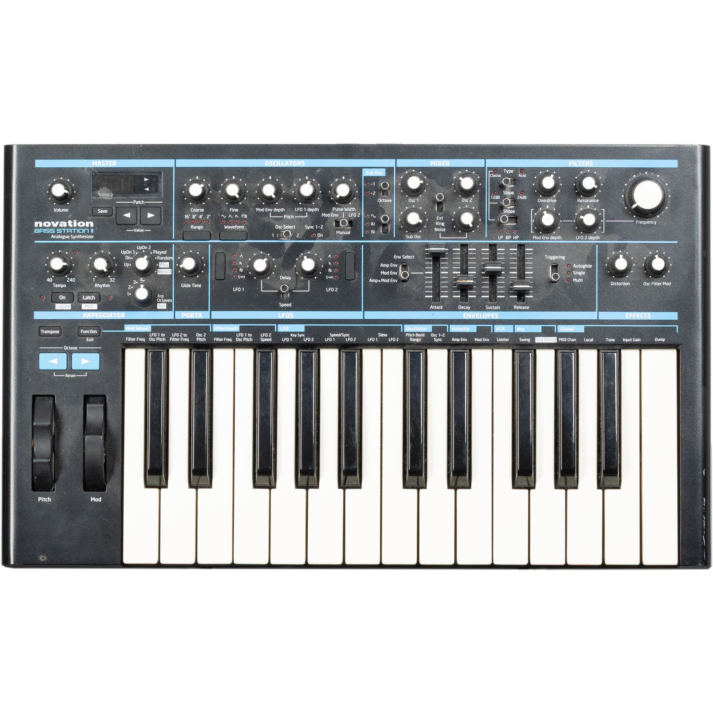 Novation Bass Station II 25-Note Analog Synthesizer