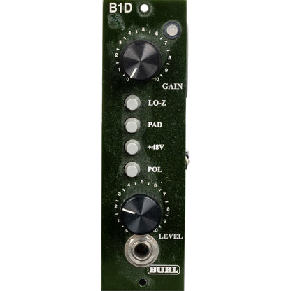 Burl Audio B1D 500 Series Microphone Preamp and DI