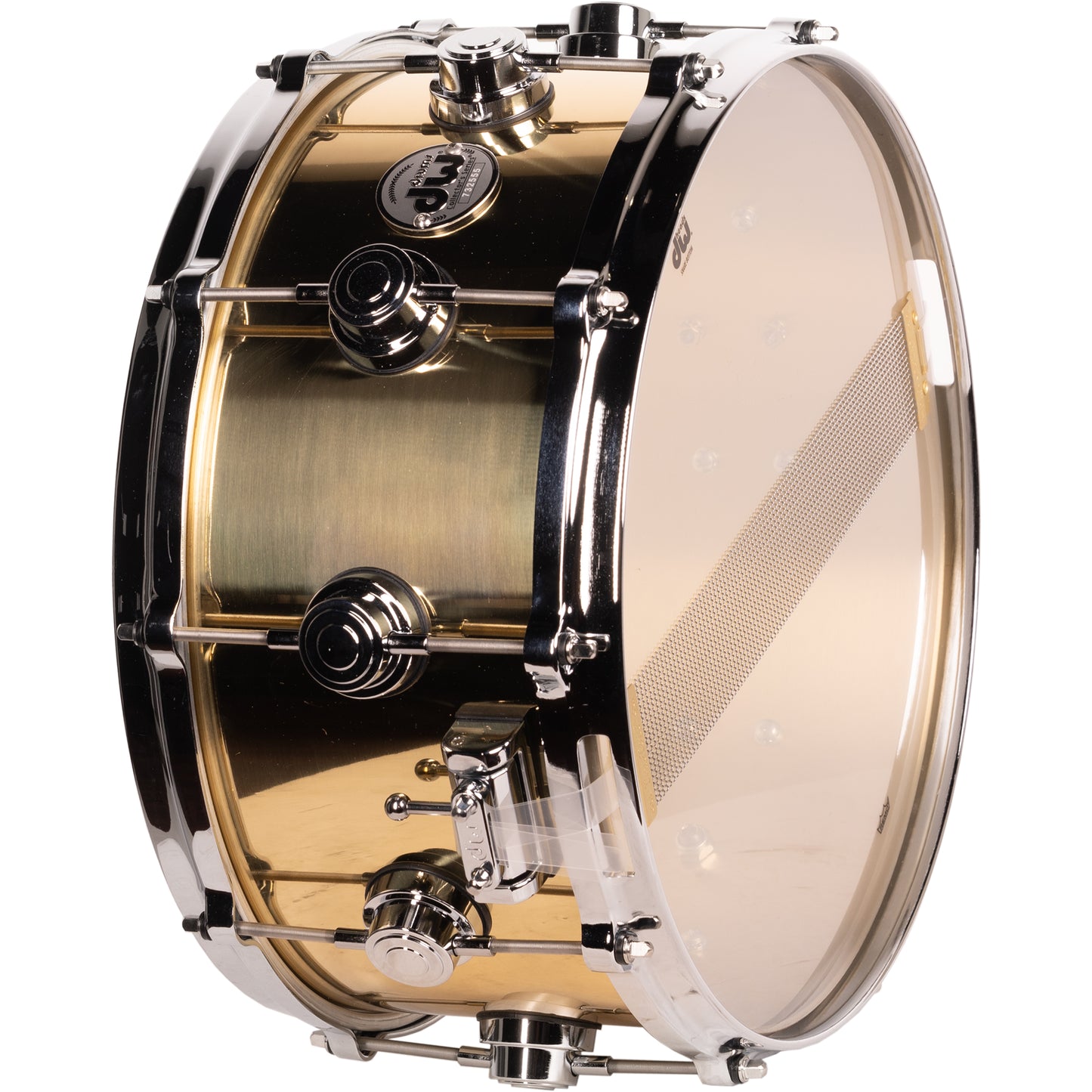 Drum Collectors Series 6.5x14 Snare Drum Bell Brass Alto Music