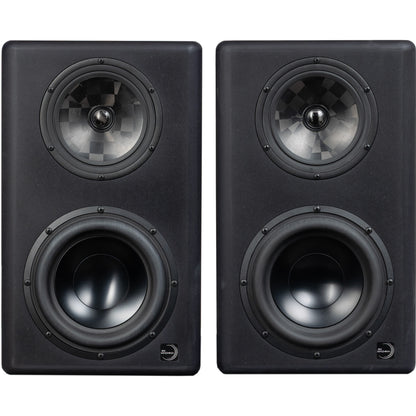 Ex Machina Soundworks Pulsar MKII 3-way 8-inch Active Studio Monitors - Pair