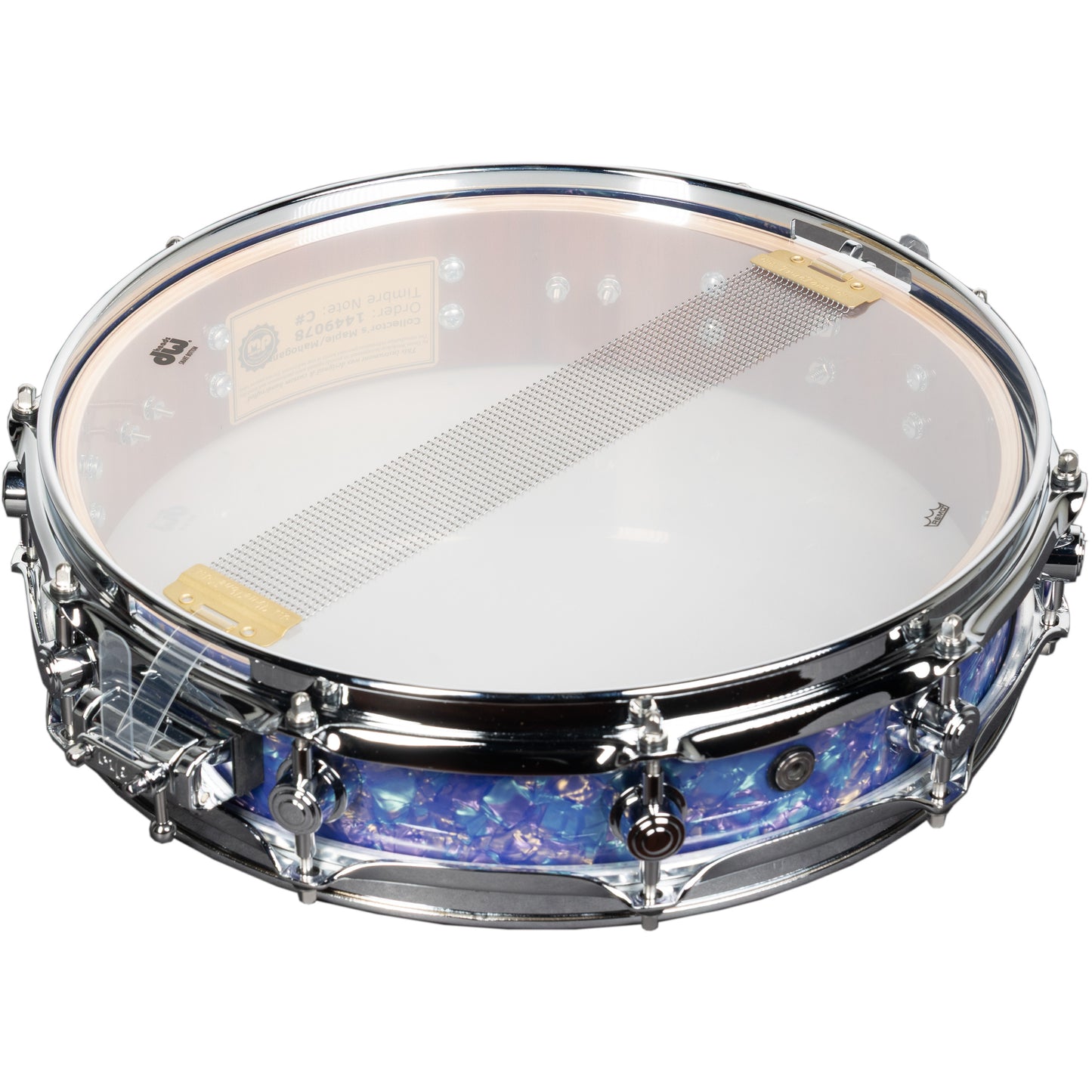 Drum Workshop Collectors Series 3.14x14 Pi Snare Drum - Stained Glass