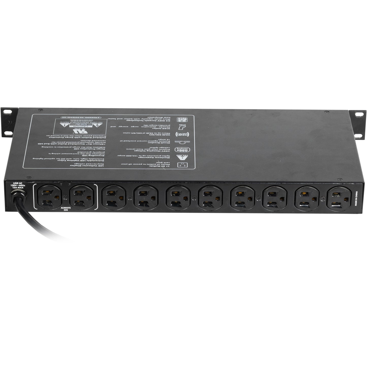 Livewire 11Outlet Power Conditioner and Distribution System Alto Music