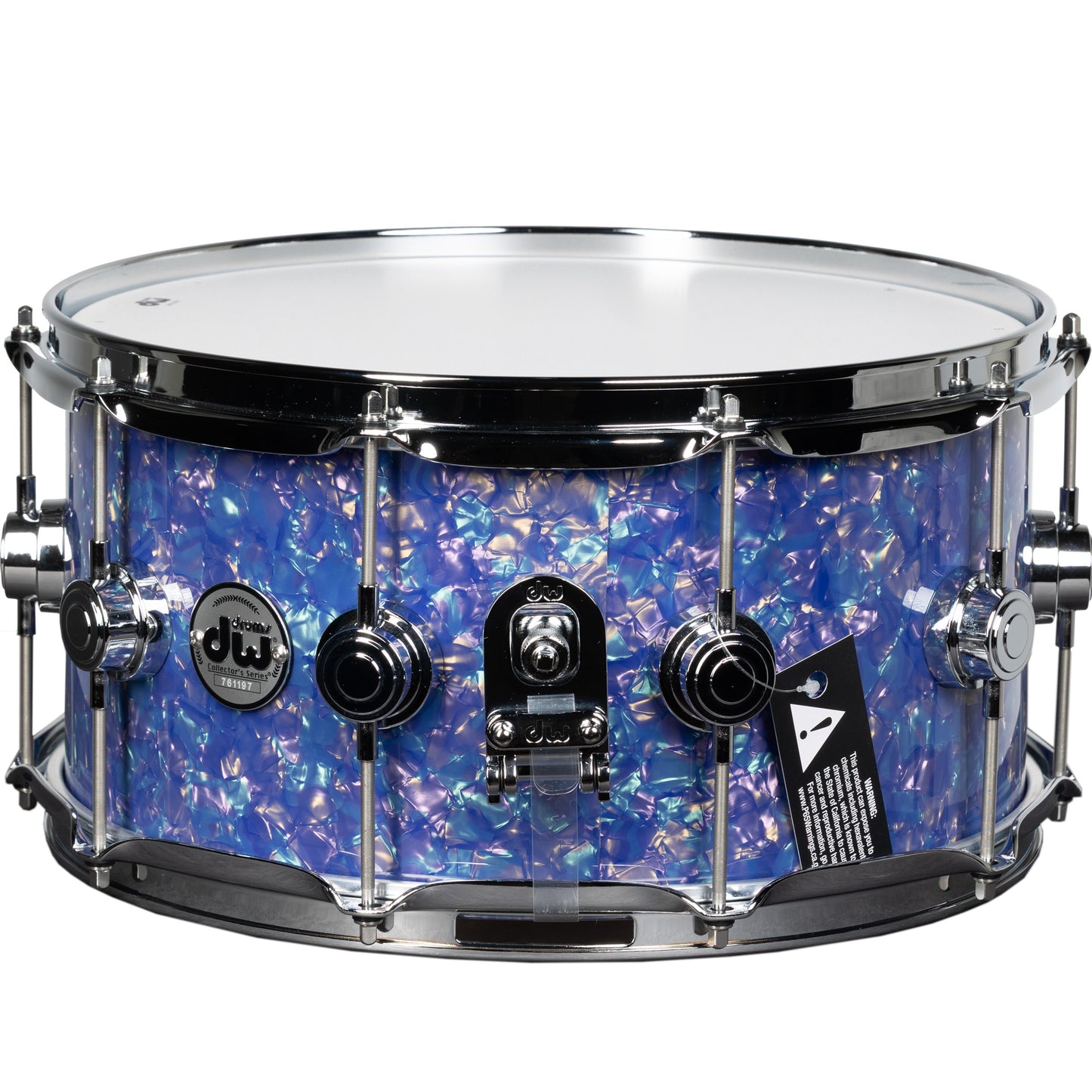 Drum Workshop Collectors Series 7x14 Snare Drum - Stained Glass