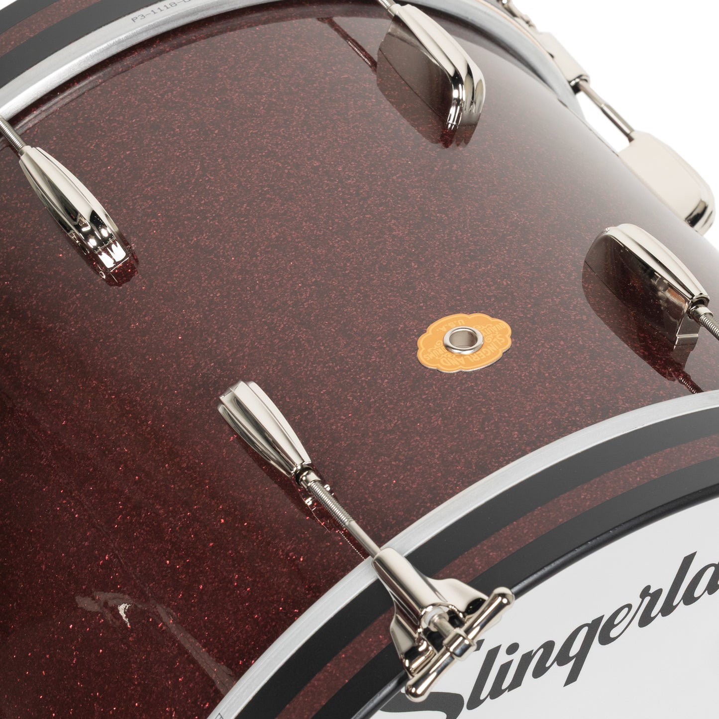 Slingerland Radio King 3-Piece Bop Shell Kit - Maroon Glass