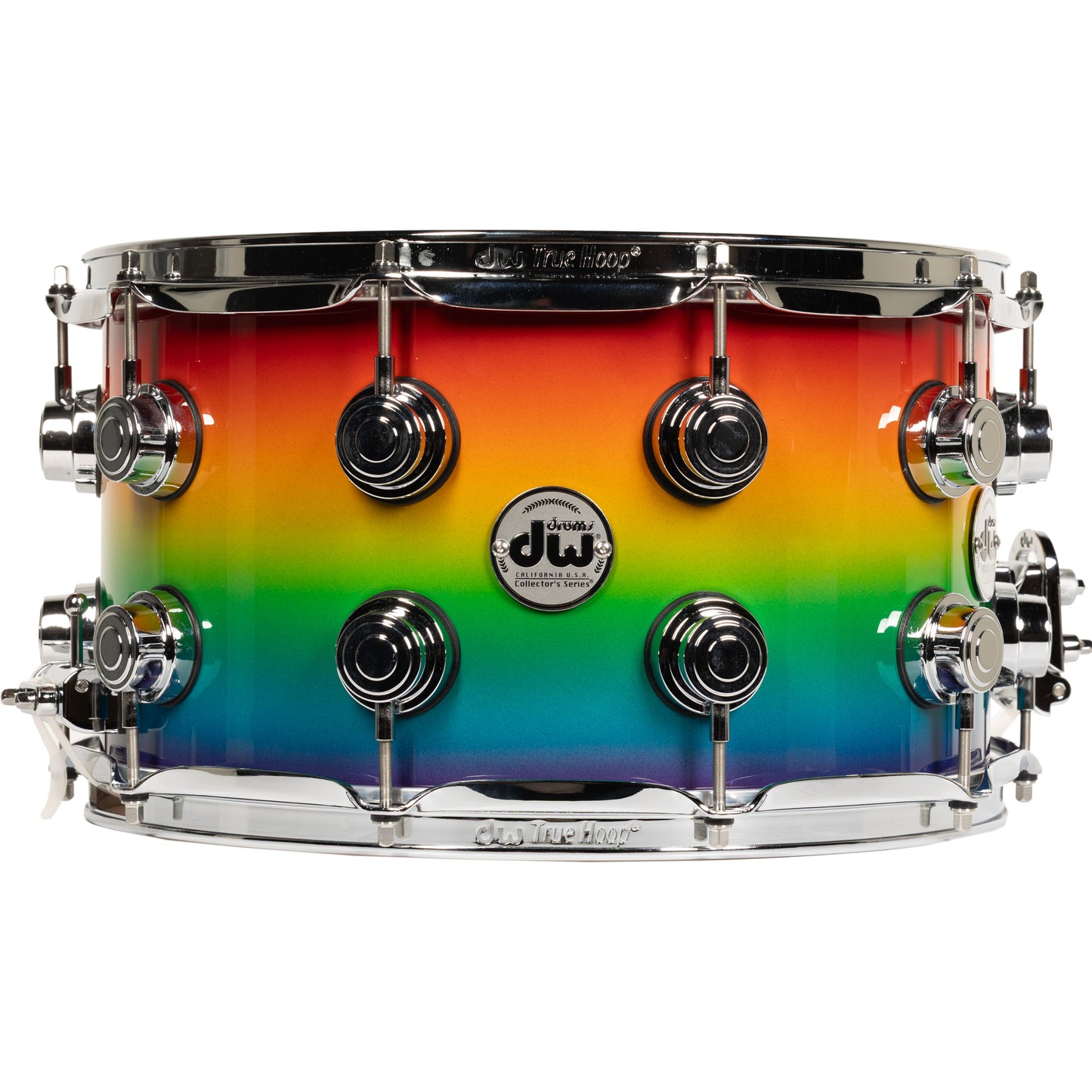 Drum Workshop Collectors Series 8x14 Snare Drum - Rainbow Fade
