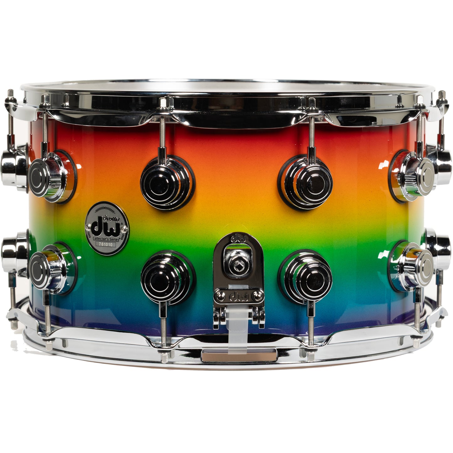 Drum Workshop Collectors Series 8x14 Snare Drum - Rainbow Fade