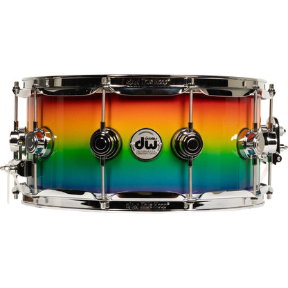 Drum Workshop Collectors Series 6.5x14 Snare Drum - Rainbow Fade