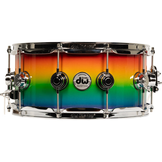 Drum Workshop Collectors Series 6.5x14 Snare Drum - Rainbow Fade