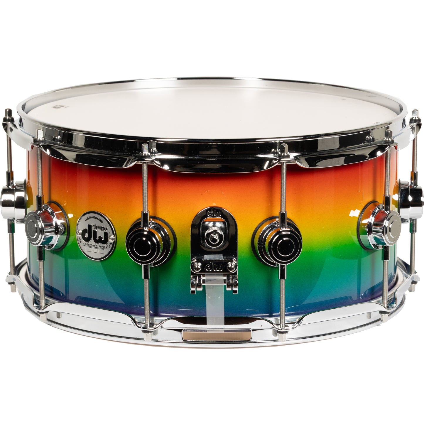 Drum Workshop Collectors Series 6.5x14 Snare Drum - Rainbow Fade