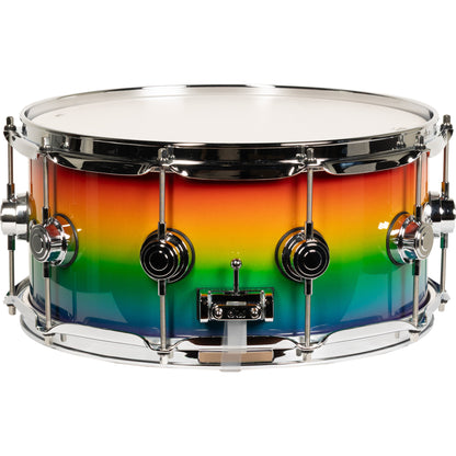 Drum Workshop Collectors Series 6.5x14 Snare Drum - Rainbow Fade