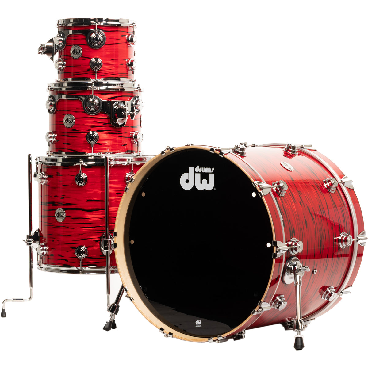 Drum Workshop Collectors Series 4-Piece Shell Kit - Lava Oyster