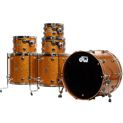 Drum Workshop Collectors Series 6-Piece Shell Kit - Burnt Orange
