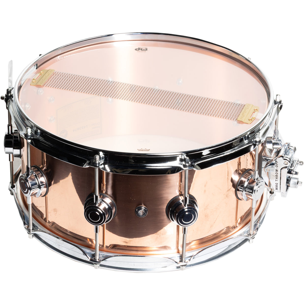 Drum Workshop Collectors Series 6.5x14 Snare Drum - Polished Copper