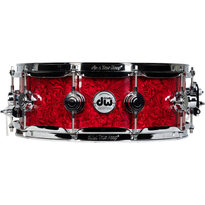 Drum Workshop Collectors Series 5x14 Snare Drum - Crimson Chaos