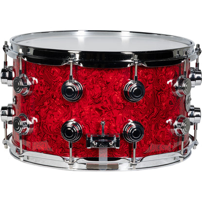 Drum Workshop Collectors Series 8x14 Snare Drum - Crimson Chaos
