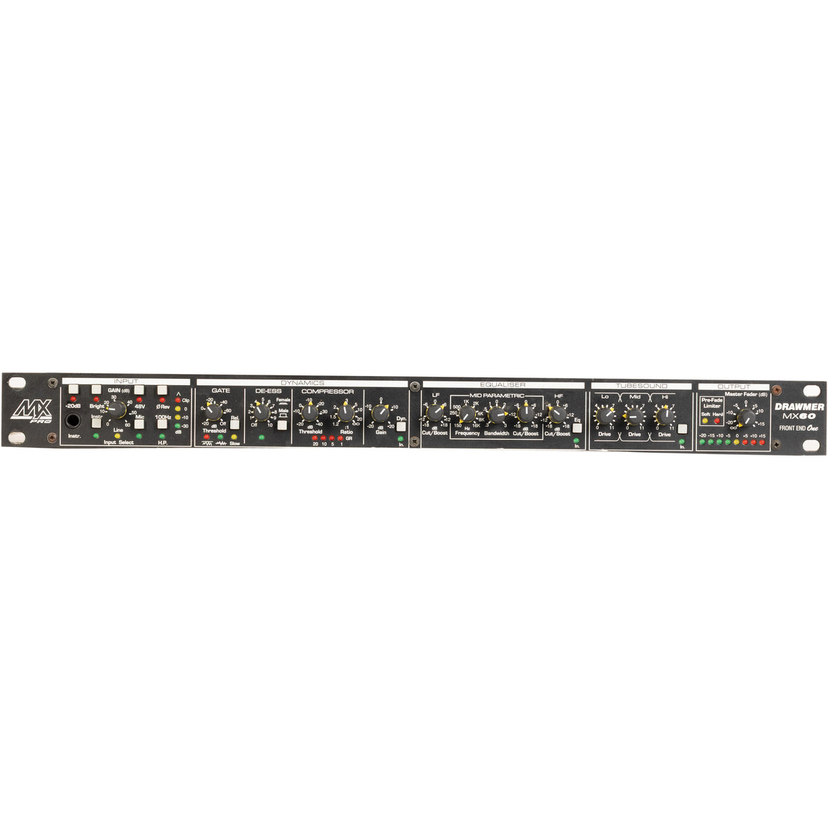 Drawmer MX60-Pro Front End One All-In-One Channel Strip