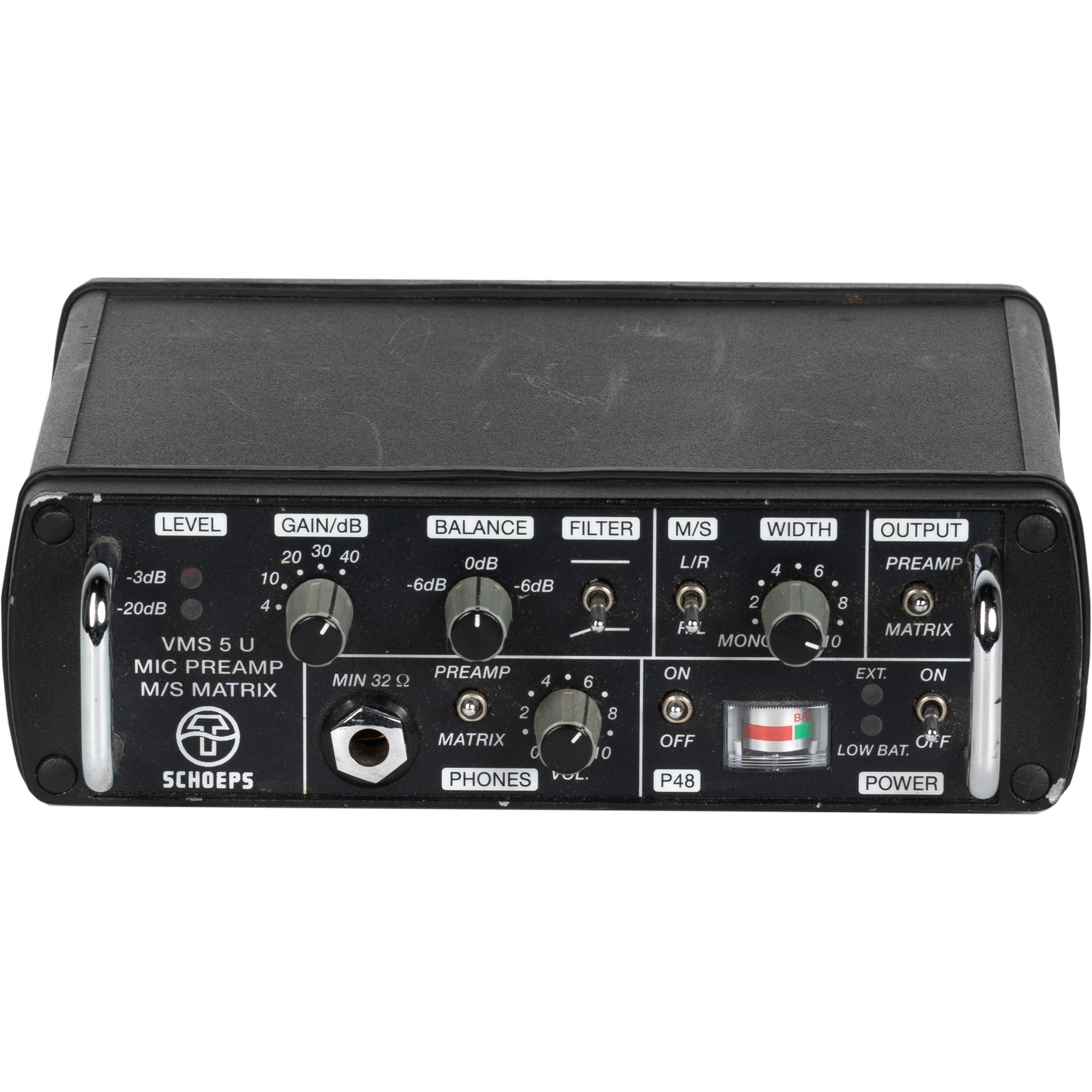 Schoeps VMS 5 U Stereo Microphone Preamplifier – Alto Music