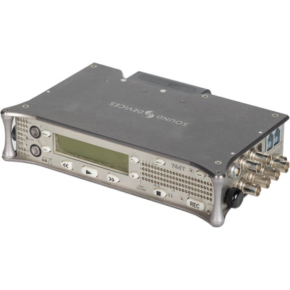 Sound Devices 744T 4-Channel Portable Audio Recorder with Hawks Woods Powering