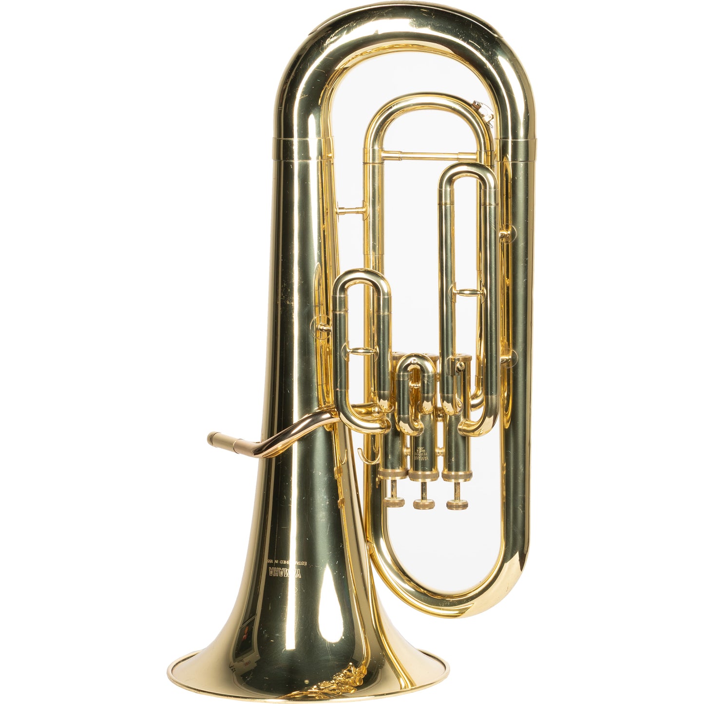 Yamaha YEP-201 Bb Euphonium Gold Brass Tuba
