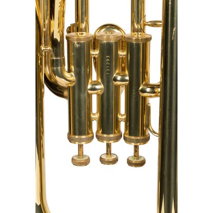 Yamaha YEP-201 Bb Euphonium Gold Brass Tuba