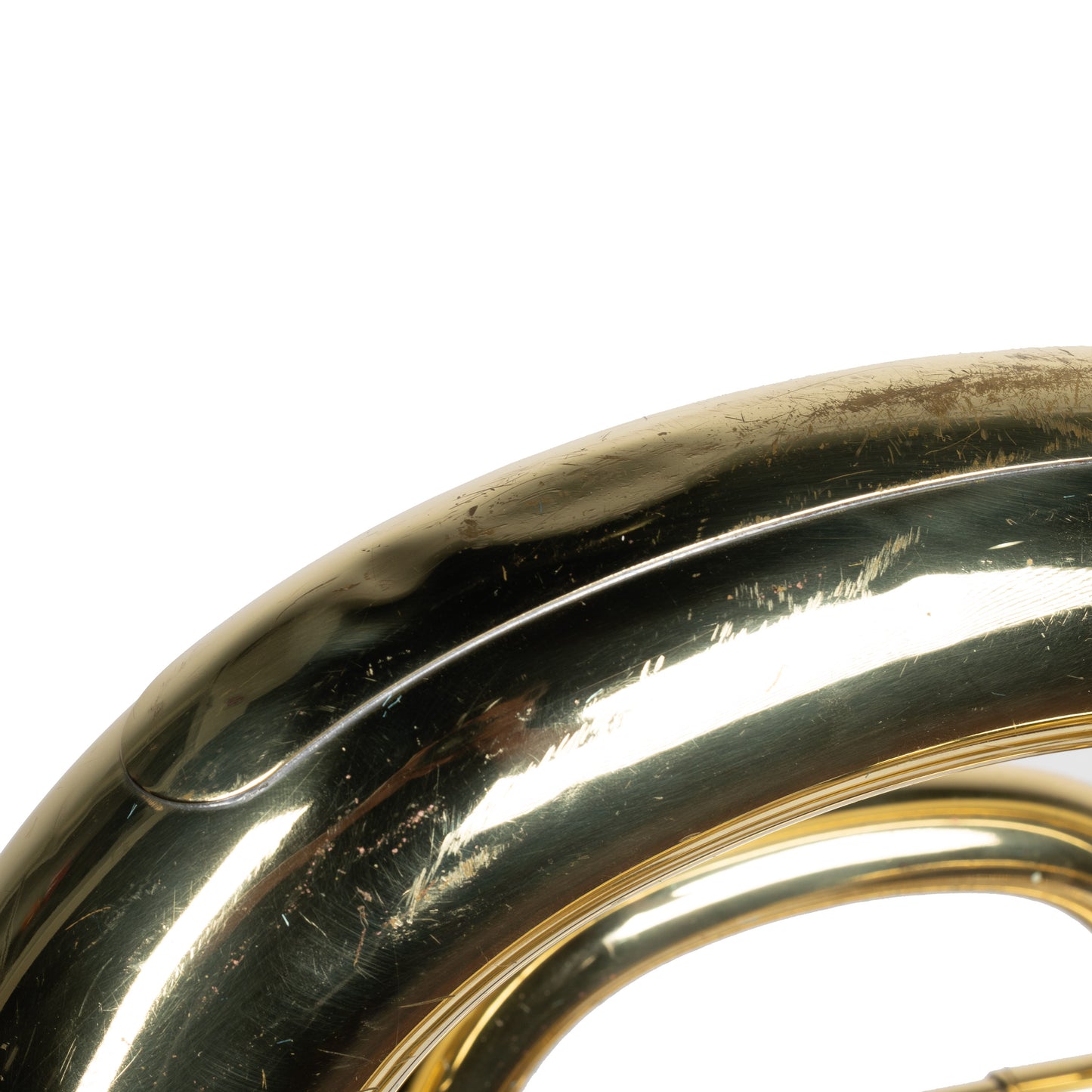 Yamaha YEP-201 Bb Euphonium Gold Brass Tuba