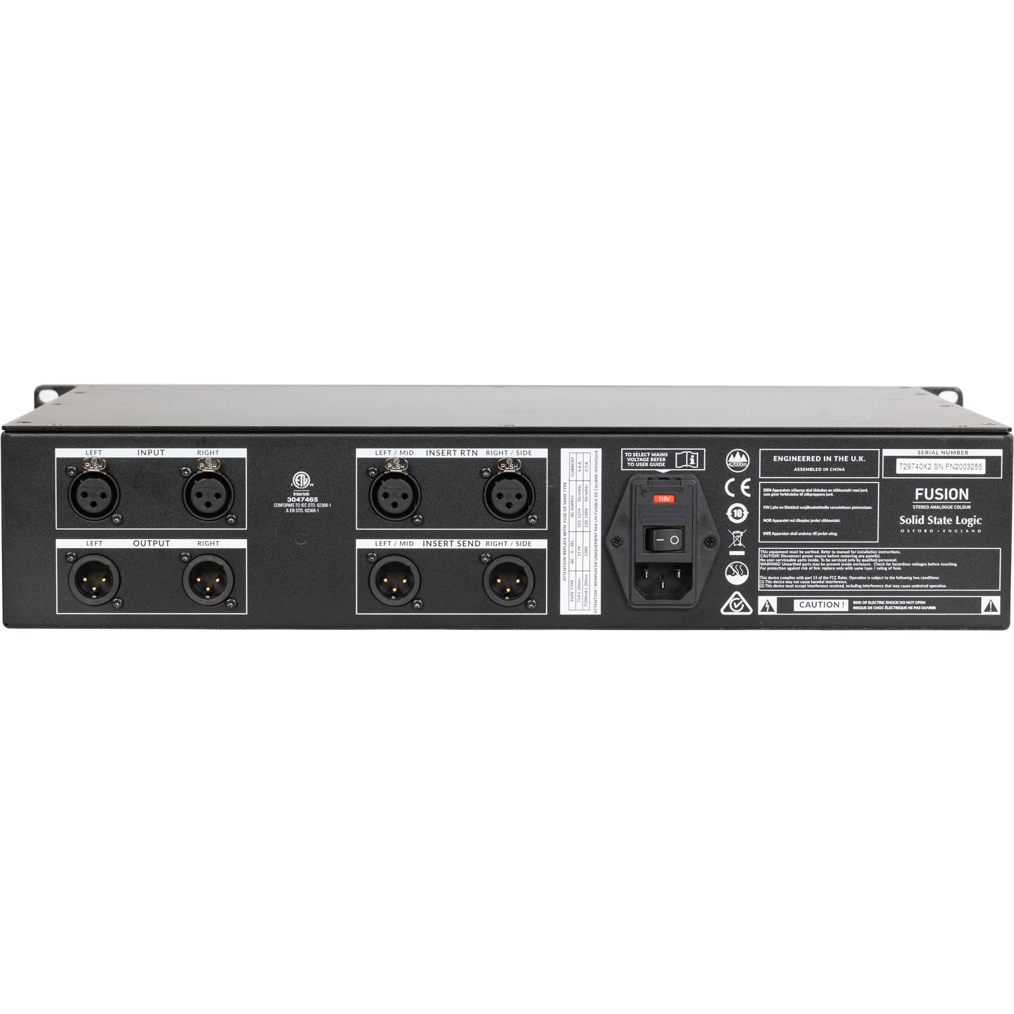 Solid State Logic Fusion Analog Master Processor