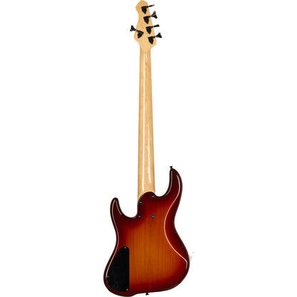 Mane Custom KJ5 Bass Guitar - Honey Burst