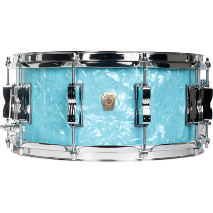 Ludwig Classic Maple 6.5x14 Snare Drum - Glacier Blue