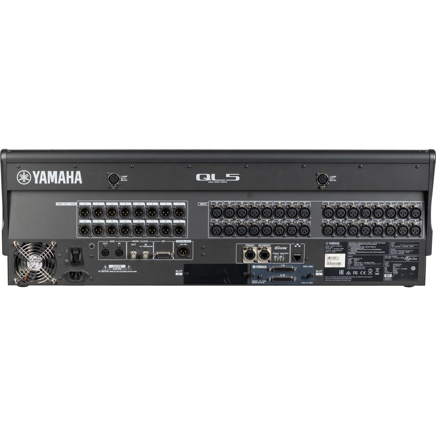 Yamaha QL5 64-channel Digital Mixing Console