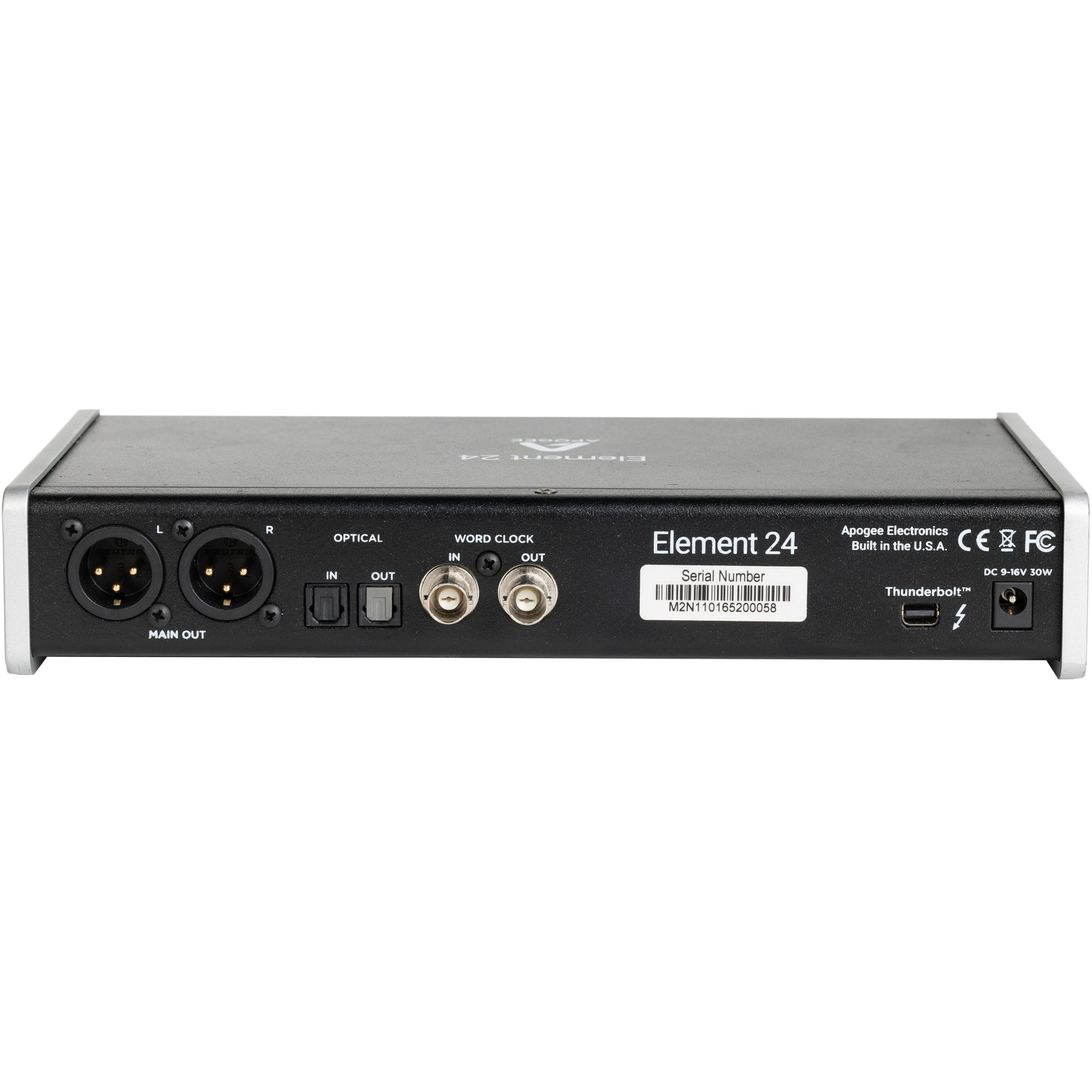 Apogee Element ELEMENT 24 - THUNDERBOLT AUDIO INTERFACE – Alto Music 