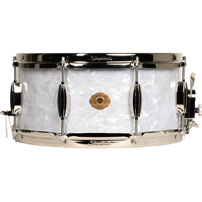 Slingerland Radio King Artist 6.5x14 Snare Drum - White Marine Pearl