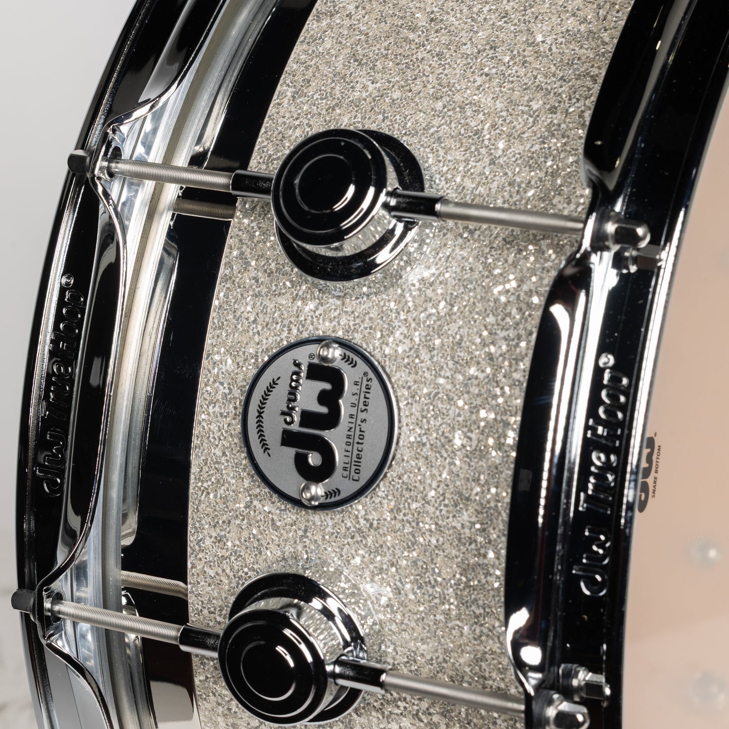 Drum Workshop Collectors Series 6x14 Snare Drum - Maple Top Edge in Broken Glass
