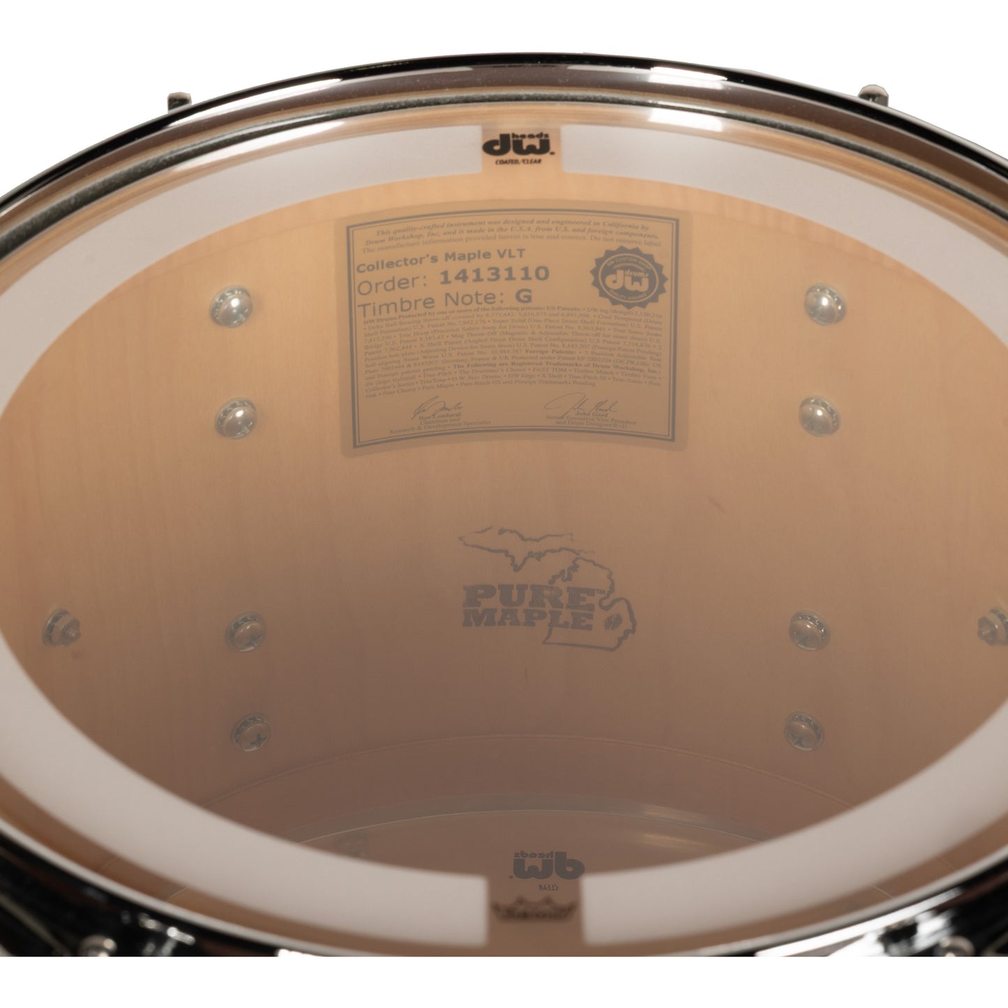 Drum Workshop Collectors Series 5-Piece Shell Kit - Broken Glass