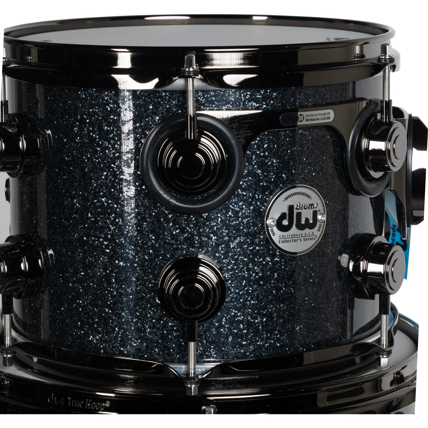 Drum Workshop SonicPly Collectors Series 5-Piece Shell Pack - Black Ice