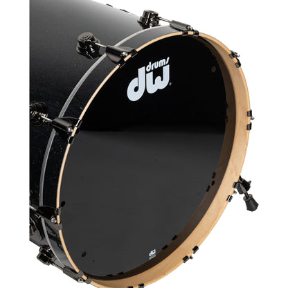 Drum Workshop SonicPly Collectors Series 5-Piece Shell Pack - Black Ice