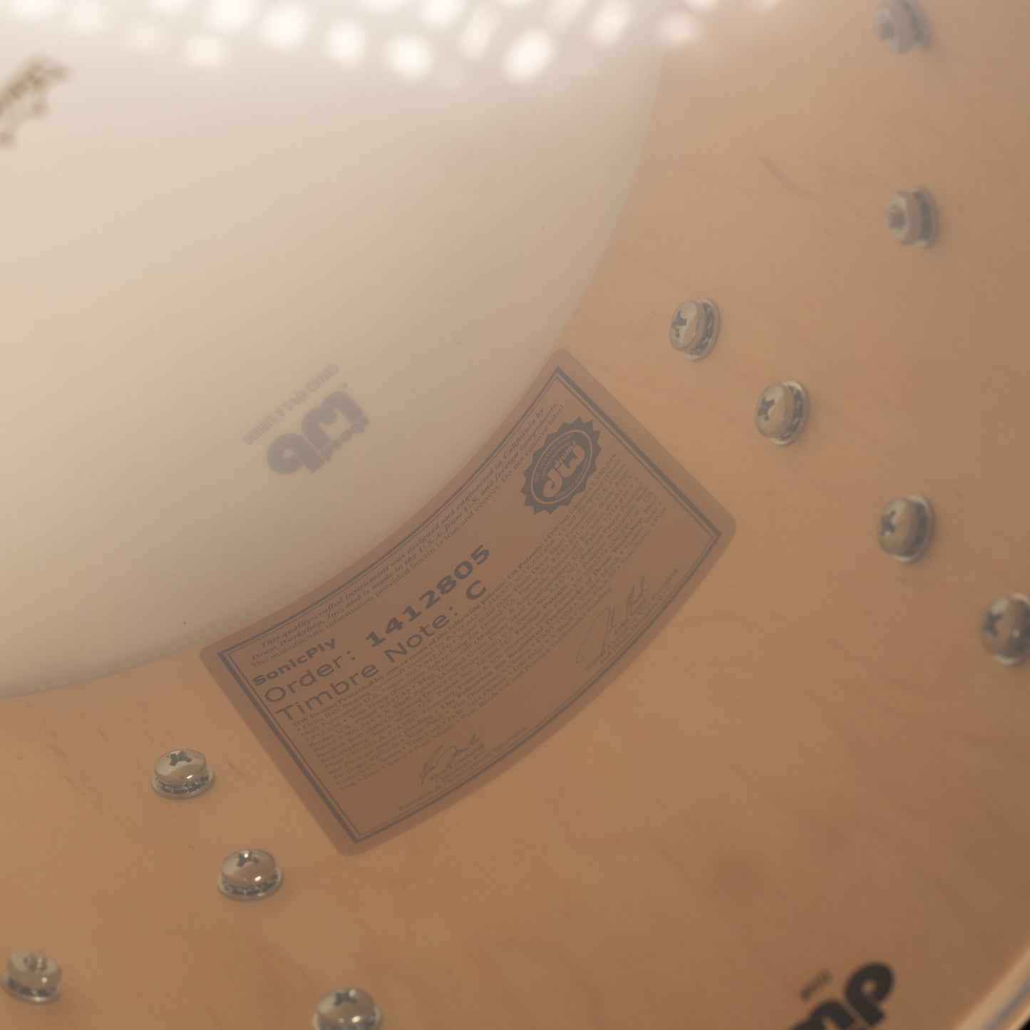 Drum Workshop SonicPly Collectors Series 5-Piece Shell Pack - Black Ice