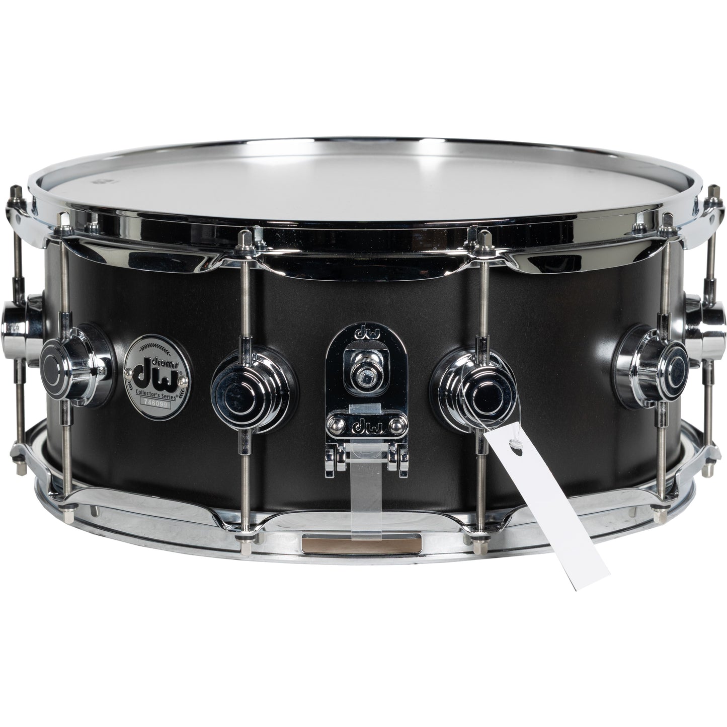 Drum Workshop Collectors Series SonicPly 6x14 Snare Drum - Satin Ebony