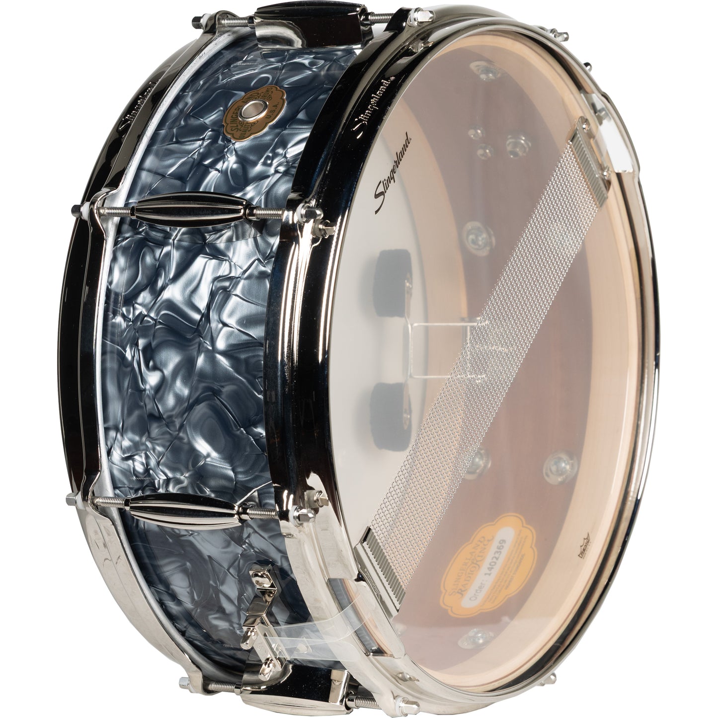 Slingerland Radio King Artist 5.5x14 Snare Drum - Black Diamond