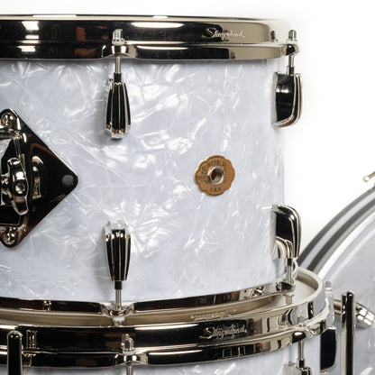 Slingerland Radio King Series 3-Piece Shell Kit - White Marine Pearl