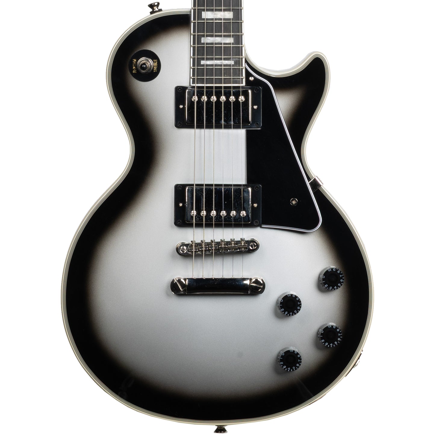 Epiphone Les Paul Custom Electric Guitar - Silverburst