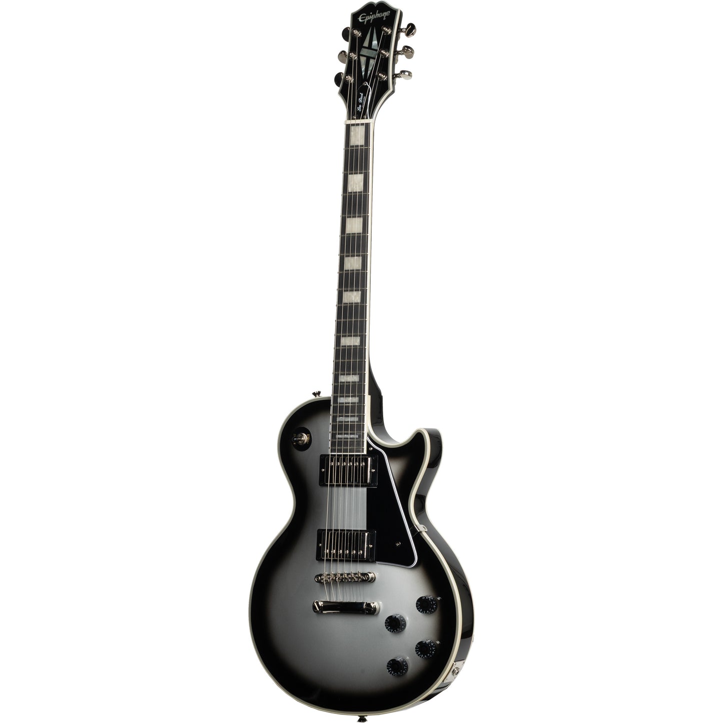 Epiphone Les Paul Custom Electric Guitar - Silverburst
