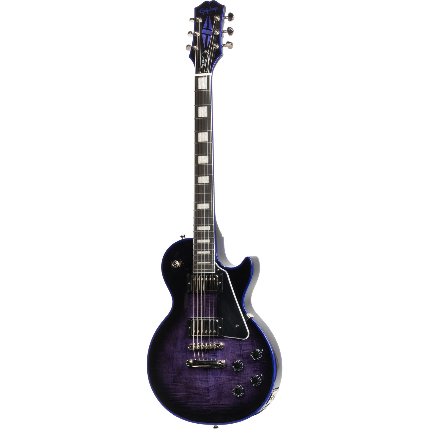 Epiphone Les Paul Custom Widow Electric Guitar - Purple Burst