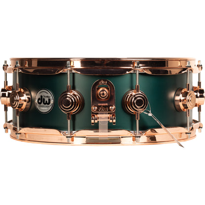 Drum Workshop Collectors Series 5x14 Snare Drum - Forrest Green Hard Satin