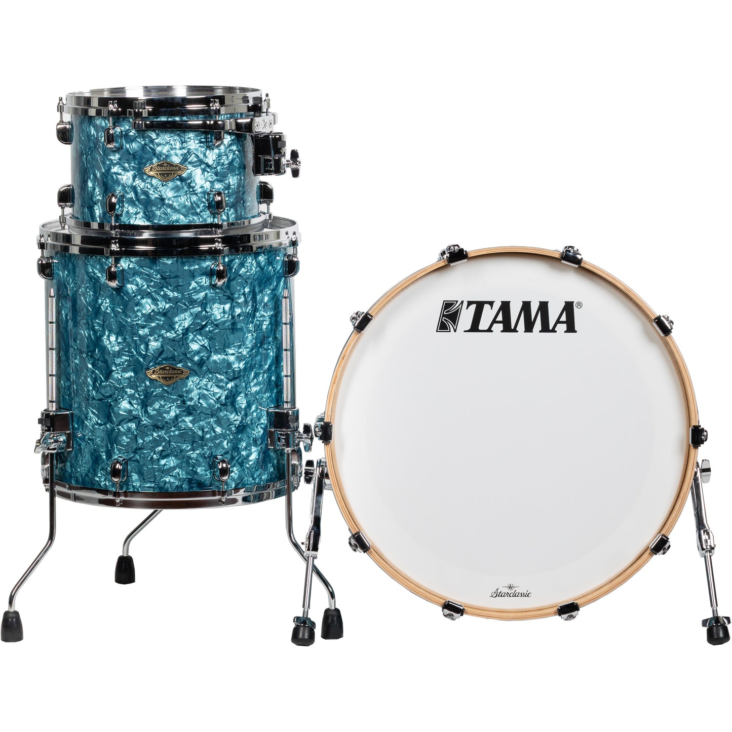 Tama Starclassic Walnut/Birch 3-Piece Shell Pack - Turquoise Pearl