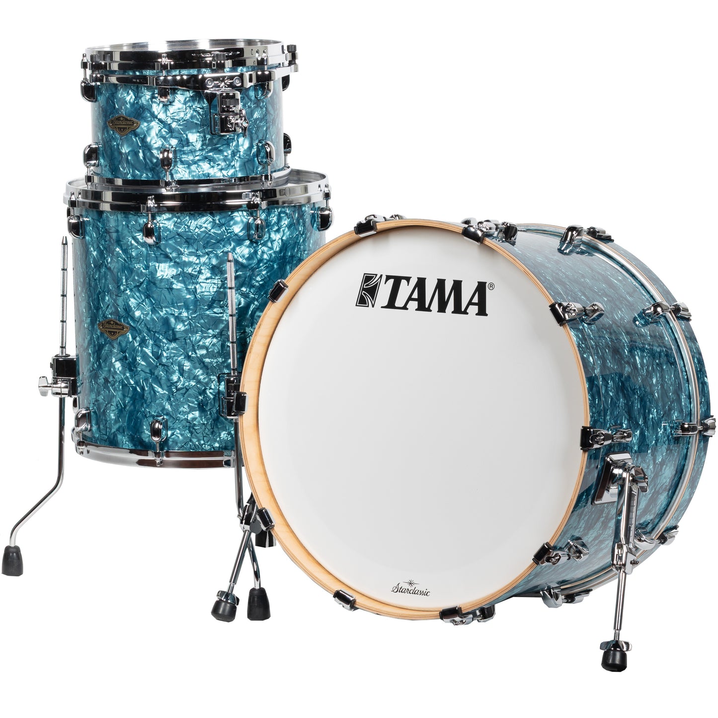 Tama Starclassic Walnut/Birch 3-Piece Shell Pack - Turquoise Pearl