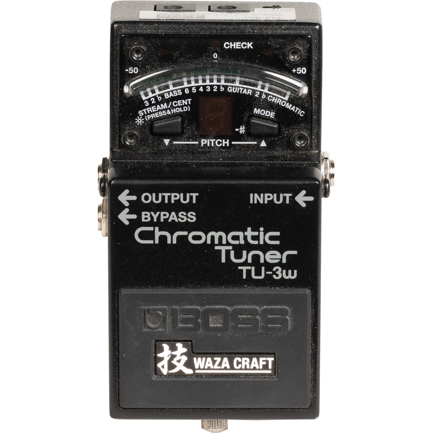 BOSS TU-3W Waza Craft Chromatic Tuner Pedal