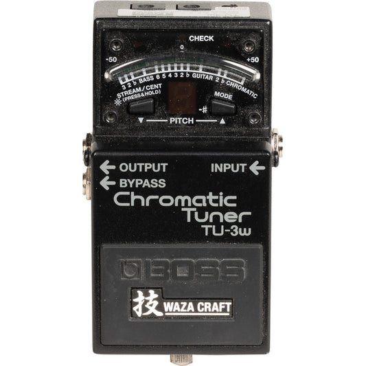 BOSS TU-3W Waza Craft Chromatic Tuner Pedal